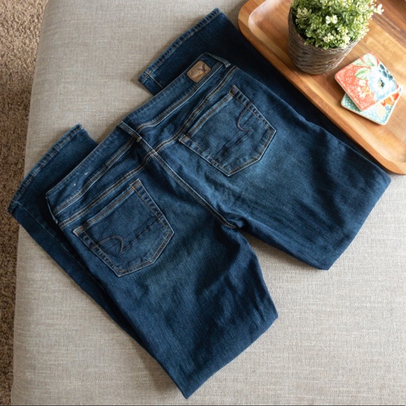 SOLD American Eagle Kick Boot Jeans Sz 16 - Picture 2 of 5